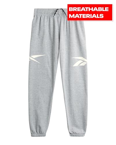 Reebok Boys' Active Pants - Performance Fleece Joggers for Boys - Kids Lightweight Warm Up Track Pants (8-20)2
