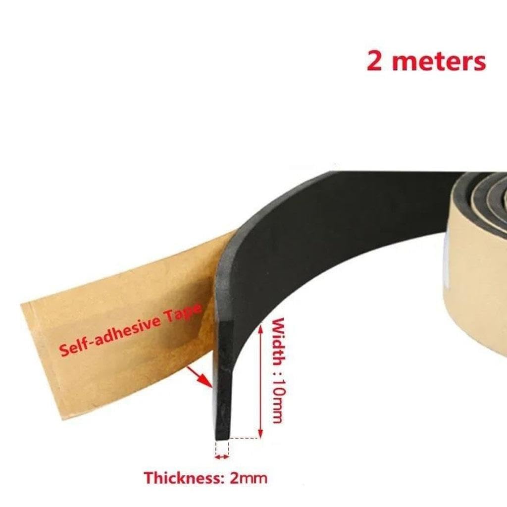 Selbstklebendes EPDM-Neopren-Schaumband, 2–10 Mm X 10–40, 3/5/10 M Lang, 1 Stück, For Tür- Und Fenster-Isolierkissen-Abdichtung(10M,25mm)