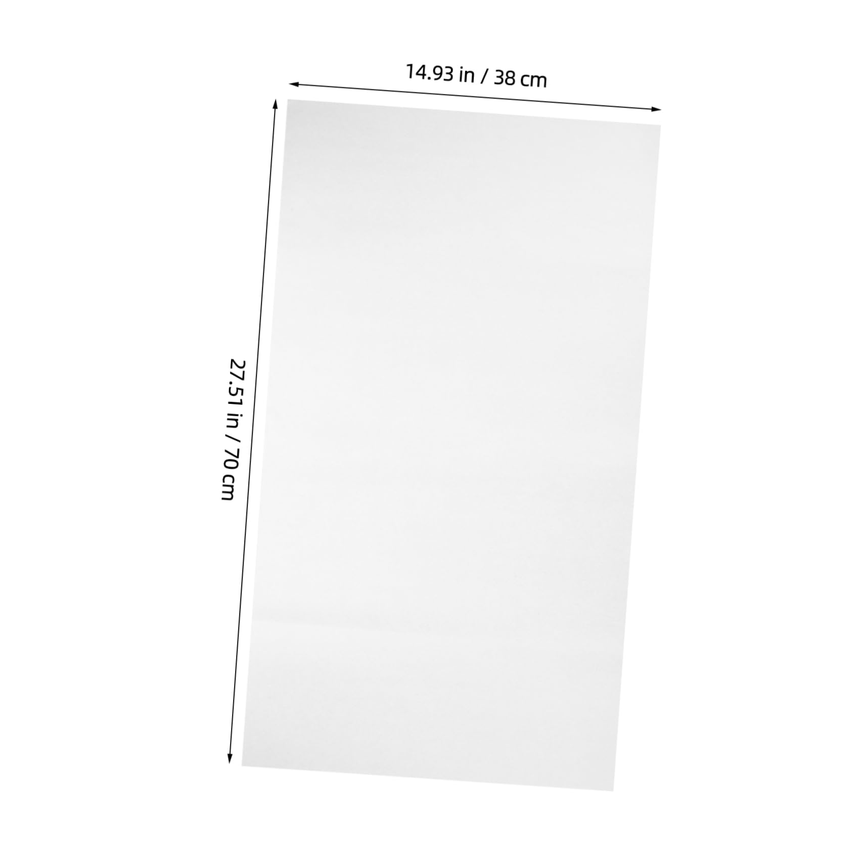 Papel de Embalaje para Mudanzas 100 Hojas de Papel Color Blanco | 70 X 38cm, para Rellenar Cajas, Artículos Frágiles y Materiales de Embalaje