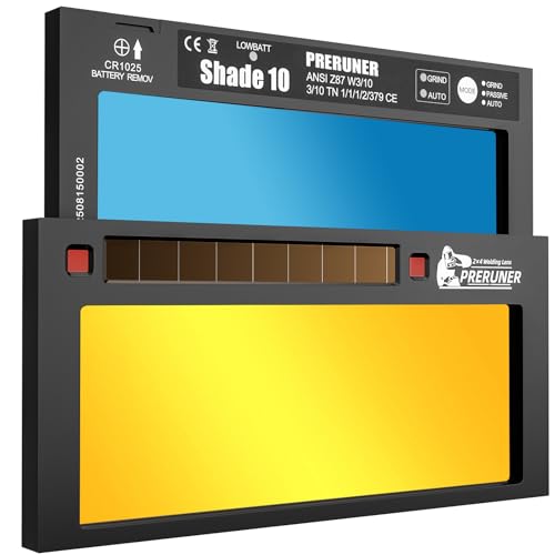 Mode Adjustable Shade 10 Auto Darkening Welding Lens