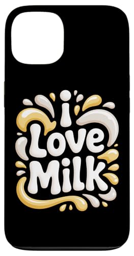 I Love Milk D _ȃXe[gg X}zP[X iPhone 13 p