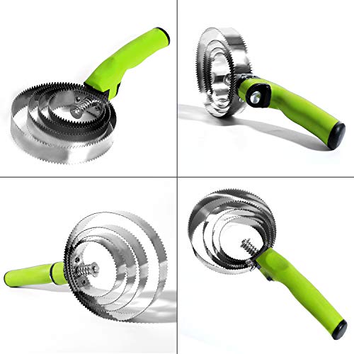 image for BOTH WINNERS Reversible Stainless Steel Curry Comb with Soft Touch Gri