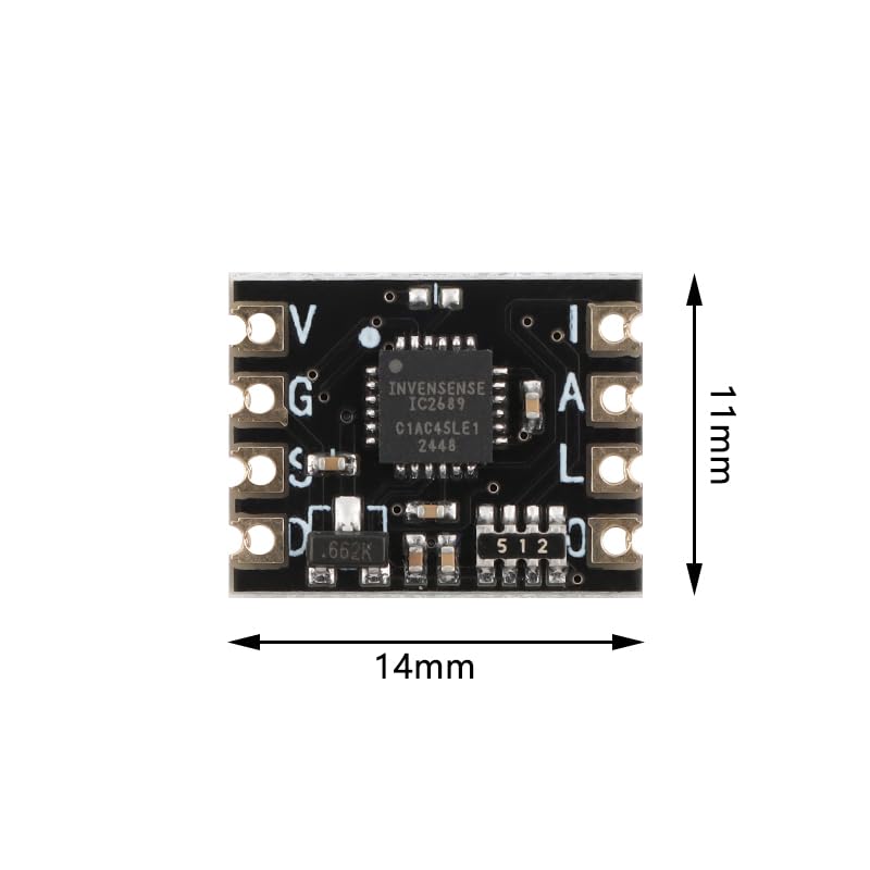 ZY-ICM-20689 6-axis MEMS Motion Sensor Module for Wearable Devices, Gyro + Accelerometer with Digital Motion Processor