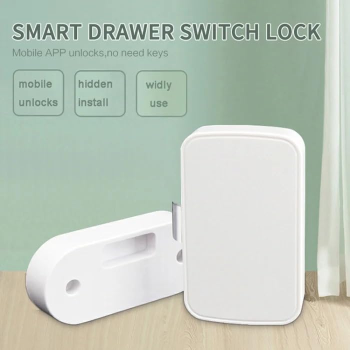 (TYCL-100) T1 Bluetooth + Tuya APP Smart Drawer Lock Invisible Lock, Support Remote Control Unlocking 1