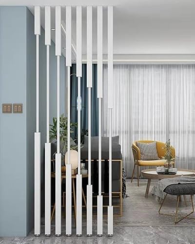 UltimateOffice - Divisor de habitación elegante sin necesidad de taladrar, para dormitorio, sala de estar y comedor, solución de ahorro de espacio