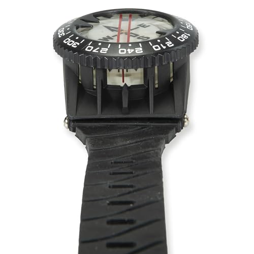 Brújula de buceo rotativa 360° impermeable Phantom Aquatics miniatura 6