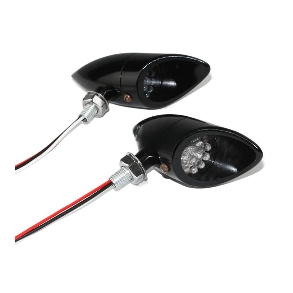 Indicateur clignotant LED moto custom Bobber Chopper - 8