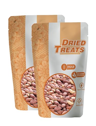 Image of Dried Treats Dried Fruits Nuts And Seeds (Peanuts Raw /Singdana, 500g (2x250g))