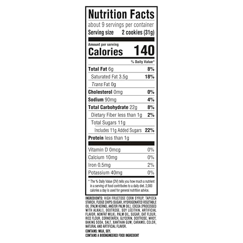 Image of CHIPS AHOY! Chewy Gluten Free Fudgy Chocolate Chip Cookies, 9.75 oz