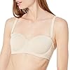 Amazon Essentials Women's Convertible Strapless Bra, Beige, 36B