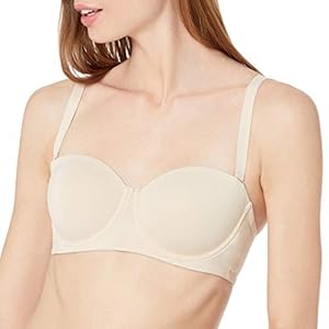 Amazon-Essentials-Womens-Convertible-Strapless-Bra Amazon Essentials Women's Convertible Strapless Bra, Beige, 36B