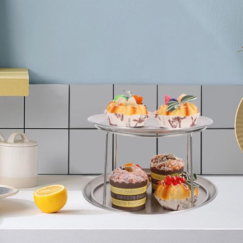 Soporte de exhibición de mariscos con diseño elegante de acero 7