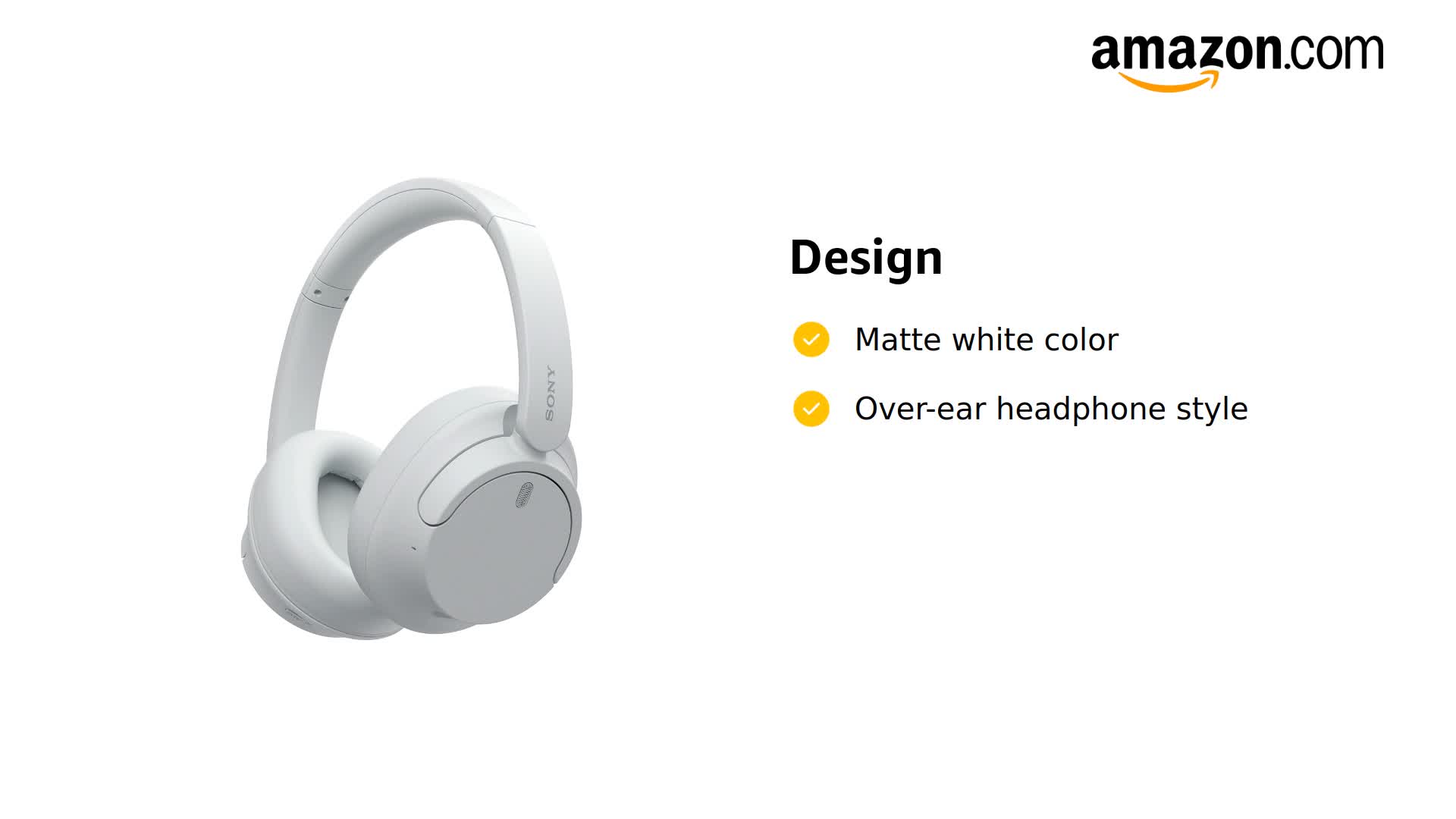 SONY WH-CH720N ホワイト Sony Wireless Noise Canceling Headphone | White | WH-CH720N/W