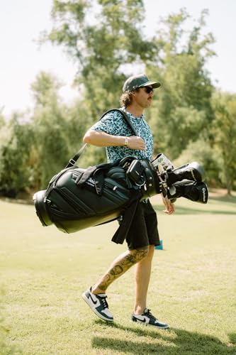 Image of BRIMZ Golf Performance Hat - Tee Holder & Magnetic Ball Marker - Breathable, Sweat & Water Resistant Golfing Snapback Hat