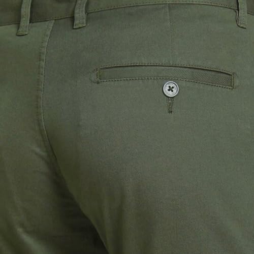 Image of Jack and Jini Men Casual Stretchable Cotton Pants | Chinos | Trousers (Regular Fit)