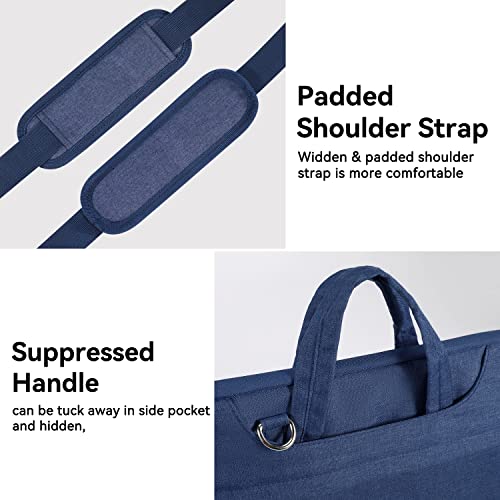 Image of Voova 14-17.3 Inch Women Men Laptop Sleeve Shoulder Bag Waterproof Carry Case