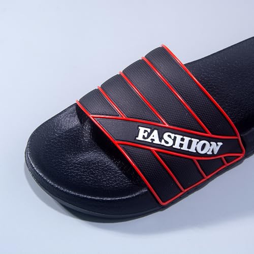 Premium Comfort Fashion Stripe Yoga Mat Sildes Sandals Summer Slippers For Men Indoor Outdoor Non Slip Footwear3