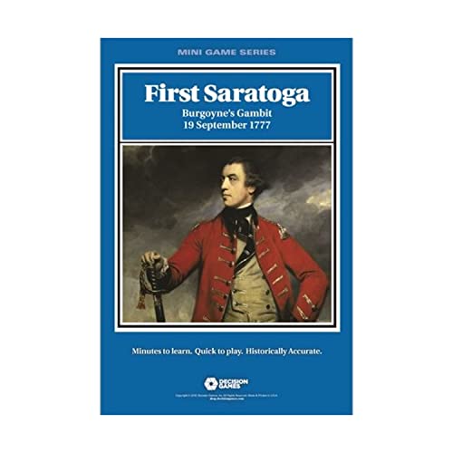 DG: Battle of First Saratoga, Burgoyne's Gambit, September 1777, Folio