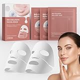 Bio Collagen Face Mask – 4 Pack | Overnight Hydrating Treatment | Elasticity Boosting, Skin Firming | Korean Skincare