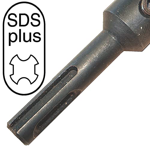 Broca de sierra de carburo 7/8 in con vástago SDS Plus miniatura 4