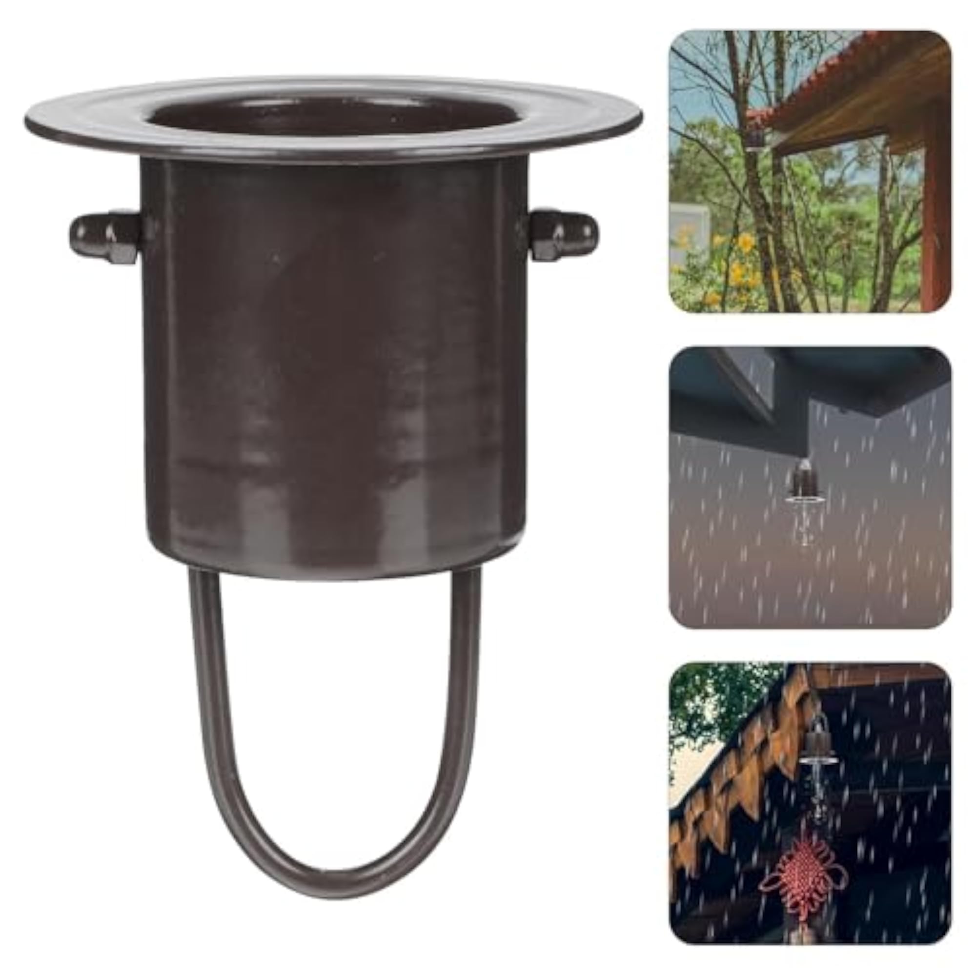 Rain Chain Gutter Adapter Metal for Installation