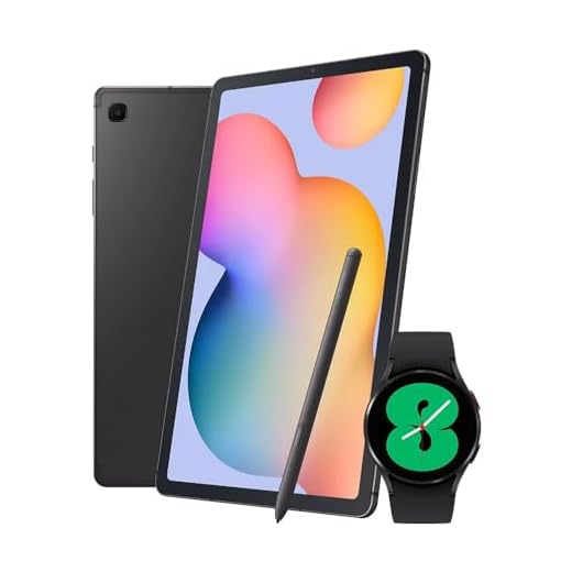 Samsung Galaxy Tab S6 Lite Cinza + SamsungWatch4