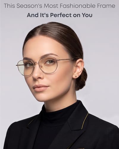 Image of Prospek Blue Light Blocking Glasses for Men Women, Computer Glasses