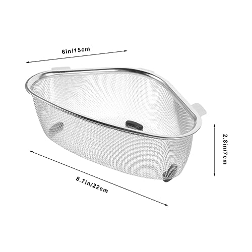 Colador para desagüe de cocina en acero inoxidable miniatura 2