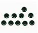 Produktbild Youji® 5 Paar / 10 PCS Ersatz Silikon Analog Controller Joystick Daumen Stick Griffe Caps Abdeckung für PS4 PS3 PS2 Xbox One / 360 Game Controller-Green