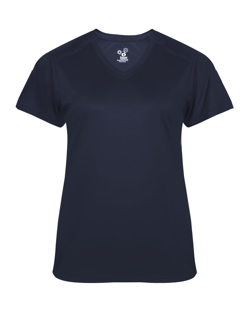 Badger Sports Ultimate Ladies' V-Neck Tee Navy Large