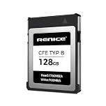 RENICE Carte mémoire CFexpress Type B 128 Go, PCIe 3.0 TLC Flash, Jusqu'à 1780 Mo/s en Lecture, Enregistrement vidéo RAW 4K/6K pour z6 z7 z7ii z8 z9 d5 d6 d500 d850 XQD