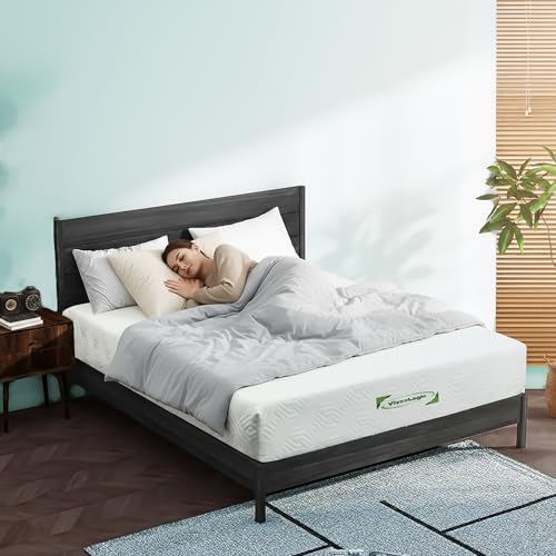 ViscoLogic Made in Canada 6 Inch Twin Mattress, Cool Gel Infused Foam, Medium Firm Support & Pressure Relief for Kids & Adults, Mattress in a Box, CertiPUR-US®, Twin Size image 4