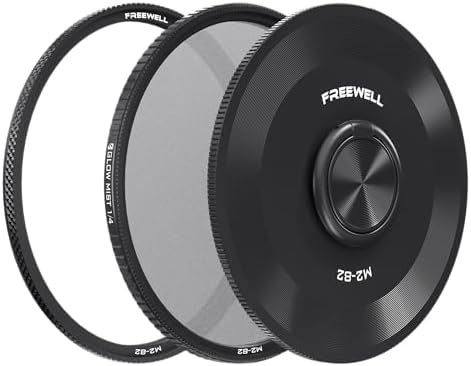 Freewell 82 mm Glow Mist 1/4 camera filter, compatible with M2 series