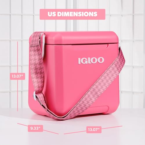 Image of Igloo Tag Along Too Coolers | Insulated Hard Shell Picnic Style Cooler | Rolling Ice Chest