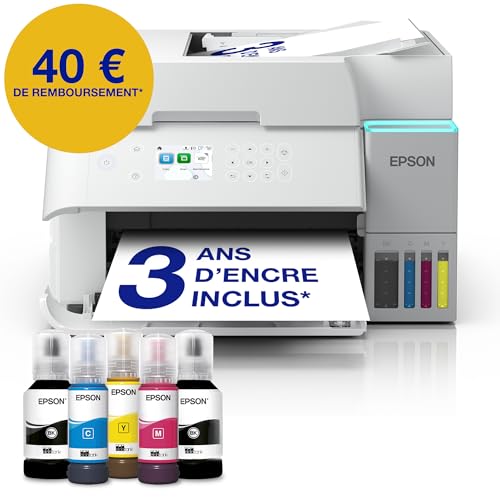 Imprimante A4 Epson EcoTank ET-3956 Multifonction Jet d'Encre avec Chargeur ADF - 2
