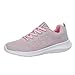 SHOBDW Femmes Baskets Fitness Compétition Entraînement Gym Respirant Multisports Athlétique Air Coussin Chaussures de Course(Rose,38)