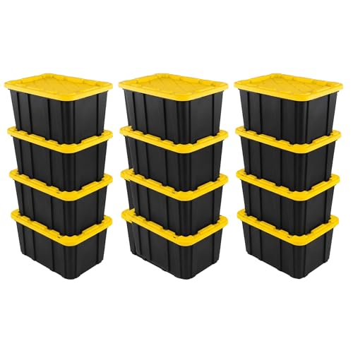 Sterilite 12-Pack 27-Gallon Plastic Storage Totes