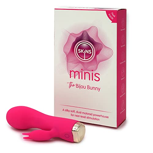 Skins Sexual Health 'Minis' Giocattoli sessuali Bijou Bunny Vibratore; Vibratori coniglio per donna