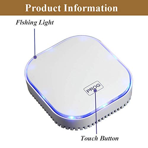 Natural Gas Detector,Propane Detectors for Home,Natural Gas Propane Leak Alarm for Home Kitchen, High Sensitivity Natural Gas Propane Leak Detection (White)