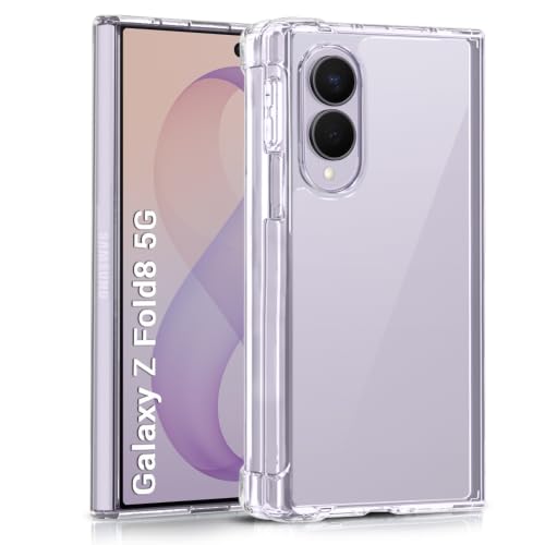 TheGiftKart Crystal Clear Back Cover Case for Samsung Galaxy Z Fo...