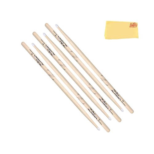 Baquetas 5A Nylon Zildjian Pack 3 unidades miniatura 1