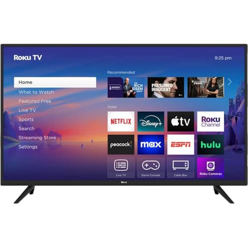 Image of Roku 40BAKIT2 40 inch Class Full HD 1080p LED Smart TV Renewed WiFi Voice Remote OS Netflix Disney Plus Hulu YouTube H