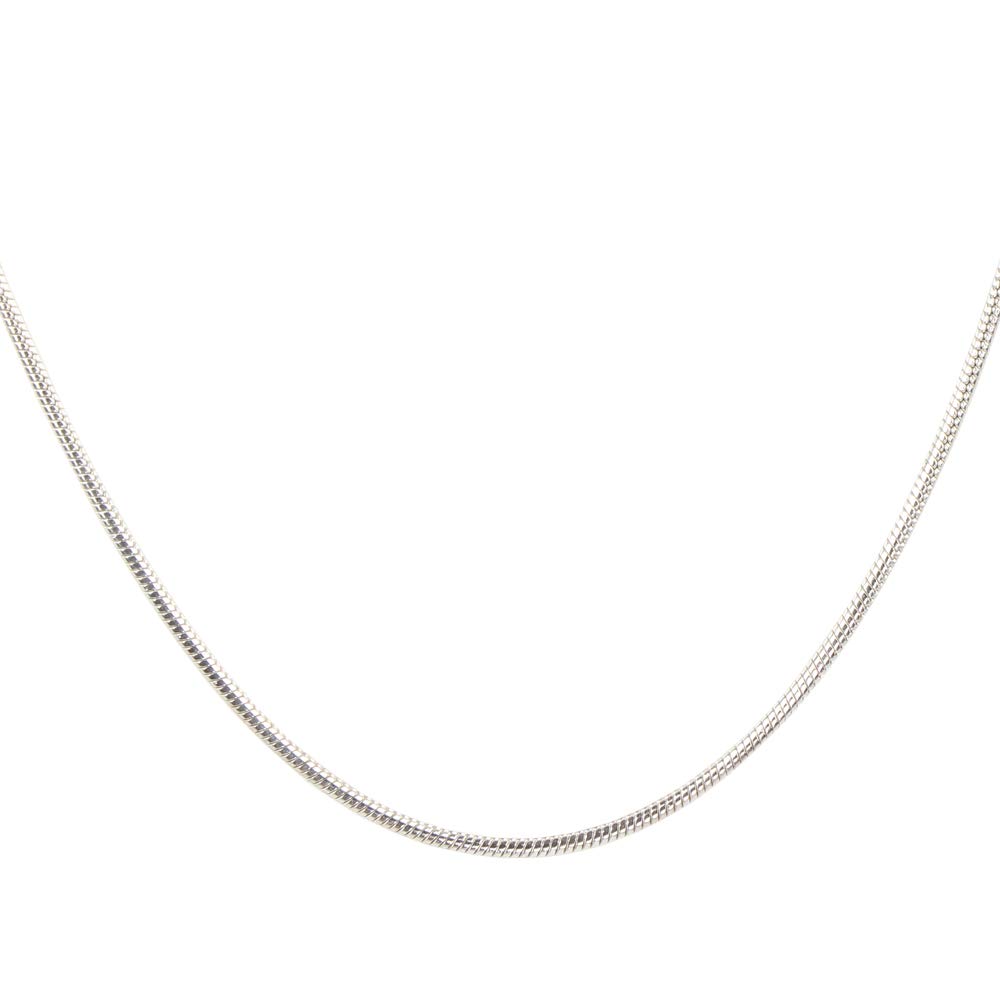 DUR Silberkette ohne Anhänger 925 Sterling Silber, rhodiniert, alle Varianten und Perlenkette