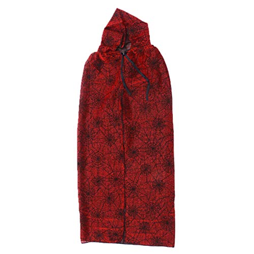 Preisvergleich Produktbild Amosfun Halloween-Kostüm, Spinnennetz, Umhang für Maskenbecken, Cosplay