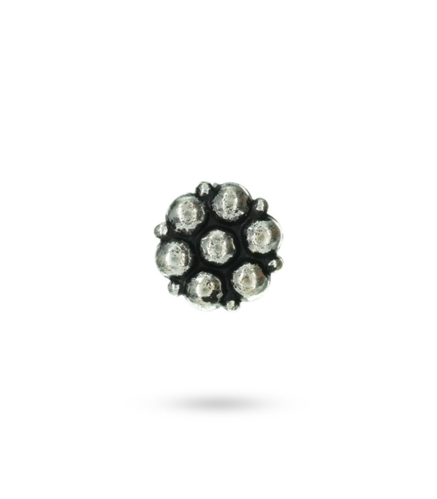 gargi by p.n. gadgil and sons | Utsaav Collection | Kudi Nose Pin | Nose Pin | Oxidized Polish | Gifts for Girlfriend, Women & Girls-picture-14