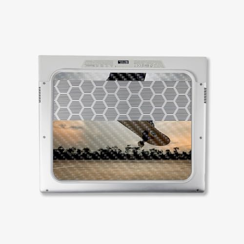Image of MightySkins Carbon Fiber Skin Compatible with Alienware X14 R2 (2023) Full Wrap Kit - Ollie | Protective, Durable Textured Carbon Fiber Finish | Easy to Apply & Change Styles | Made in The USA