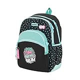 Mochila ST/AC Escolar Tandem Hey Dos compartimentos,espalda con acolchado extra,bolsillos delantero con organizador interno.Cremallera más gruesa,cantoneras reforzadas en goma,adaptable a carro.(Carro no incluido) Medidas: 32x44x12 cm