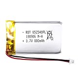 BrightTea 3.7V 800mAh Lithium Ion Polymer Battery Rechargeable Battery Li-ion Li-Po