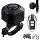 Motorrad Alarmanlage, Anti-Diebstahl Fahrrad Alarm 110dB Laute Vibration Sensing Wireless Anti-Diebstahl Fahrzeug Sicherheits Alarm System mit Fernbedienung für Fahrrad, Motorrad, Roller, Auto (01)