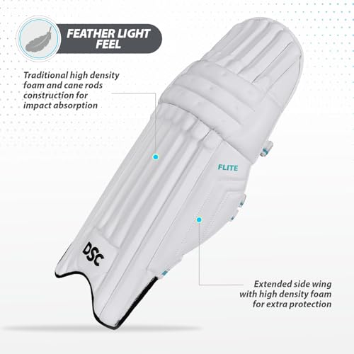 Image of DSC Flite Cricket Batting Legguard for Mens, Size - Mens, Left Hand